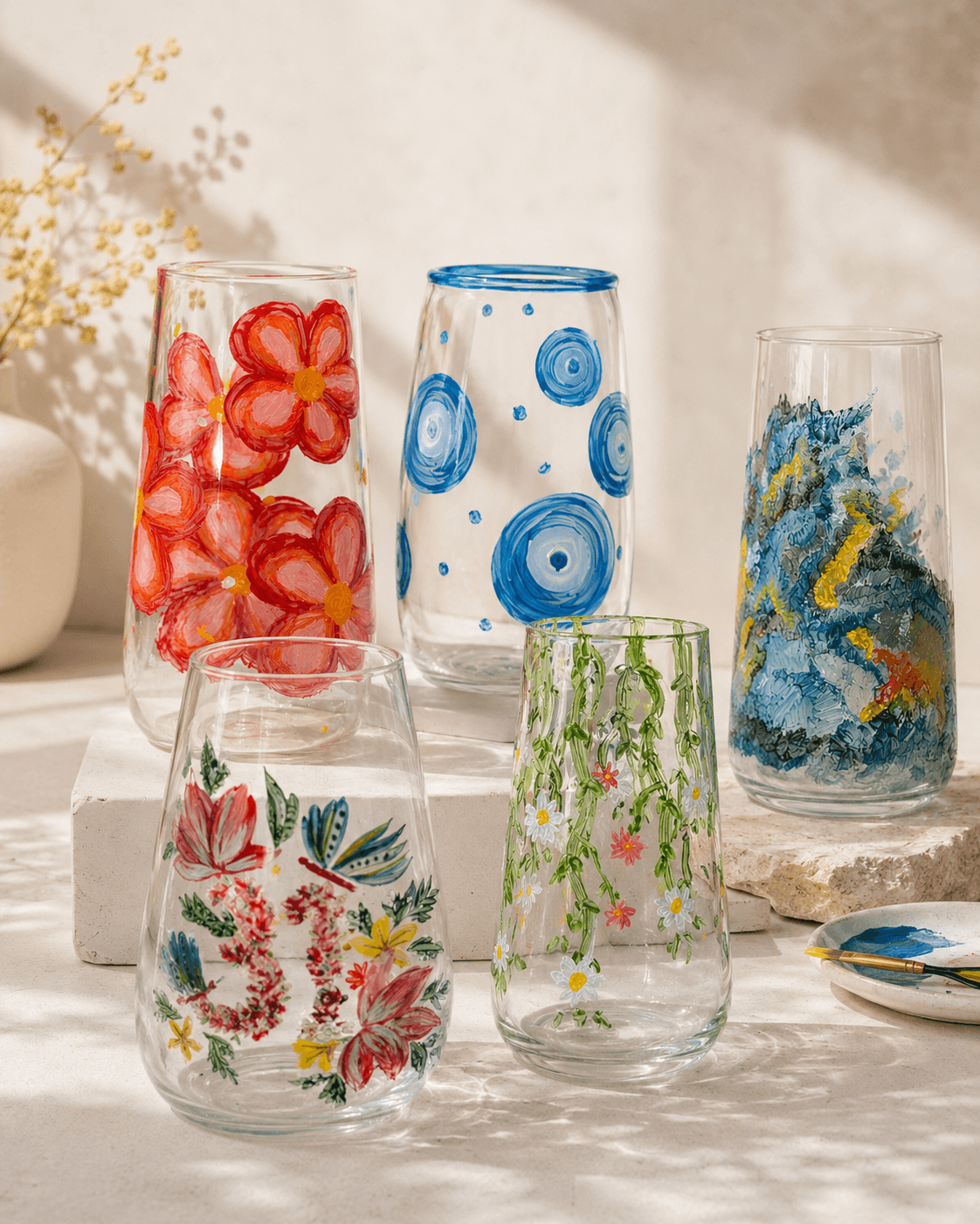 Glass Cup Painting Workshop